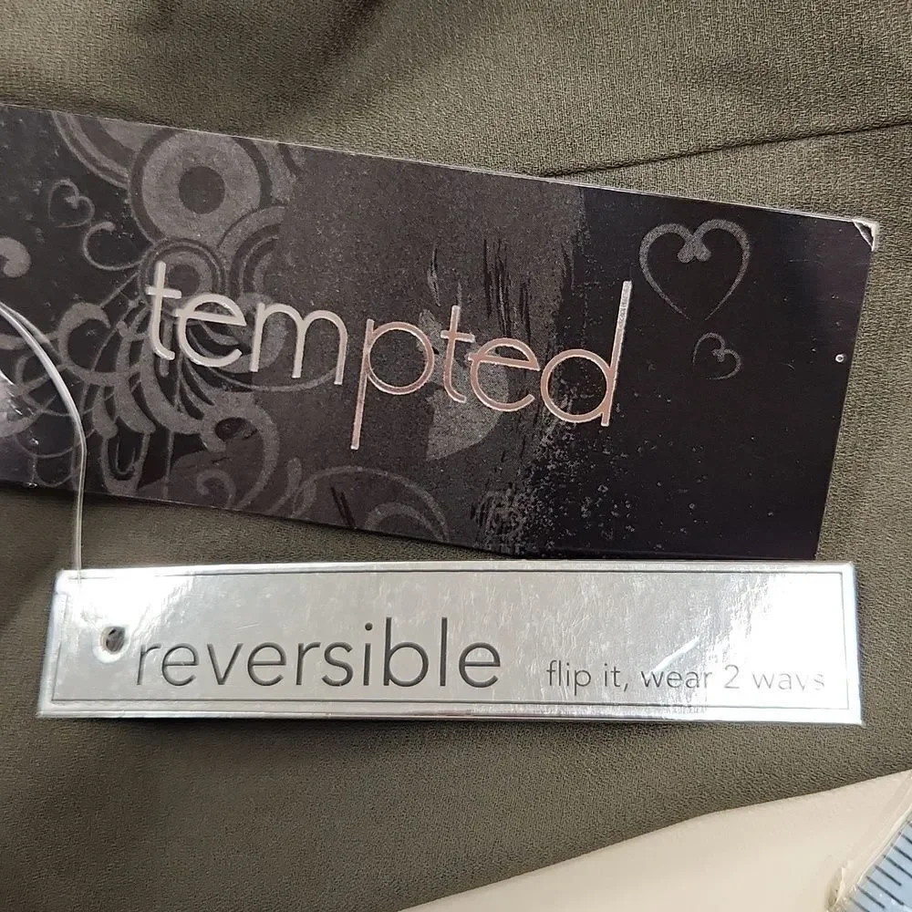 Tempted Reversible Dress S NWT
